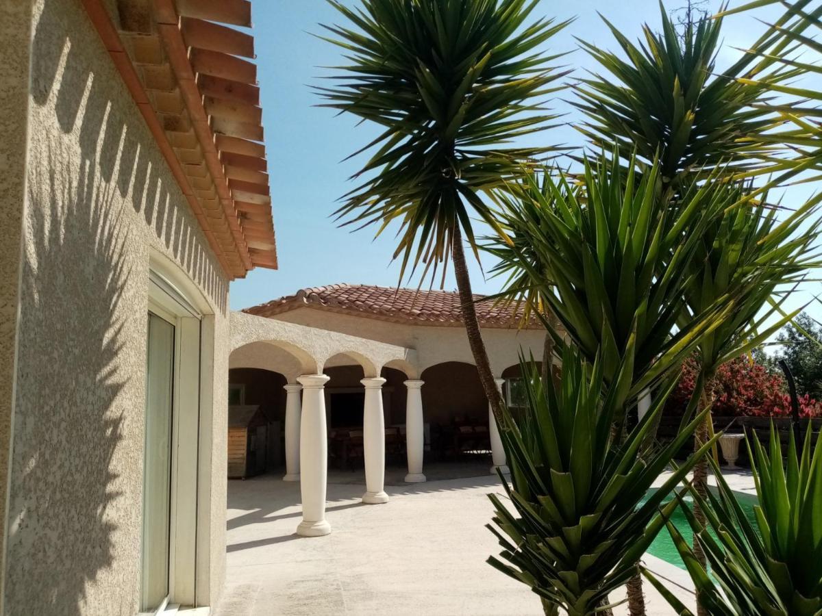 Vila Bienvenue A L Hacienda Magalas Exteriér fotografie