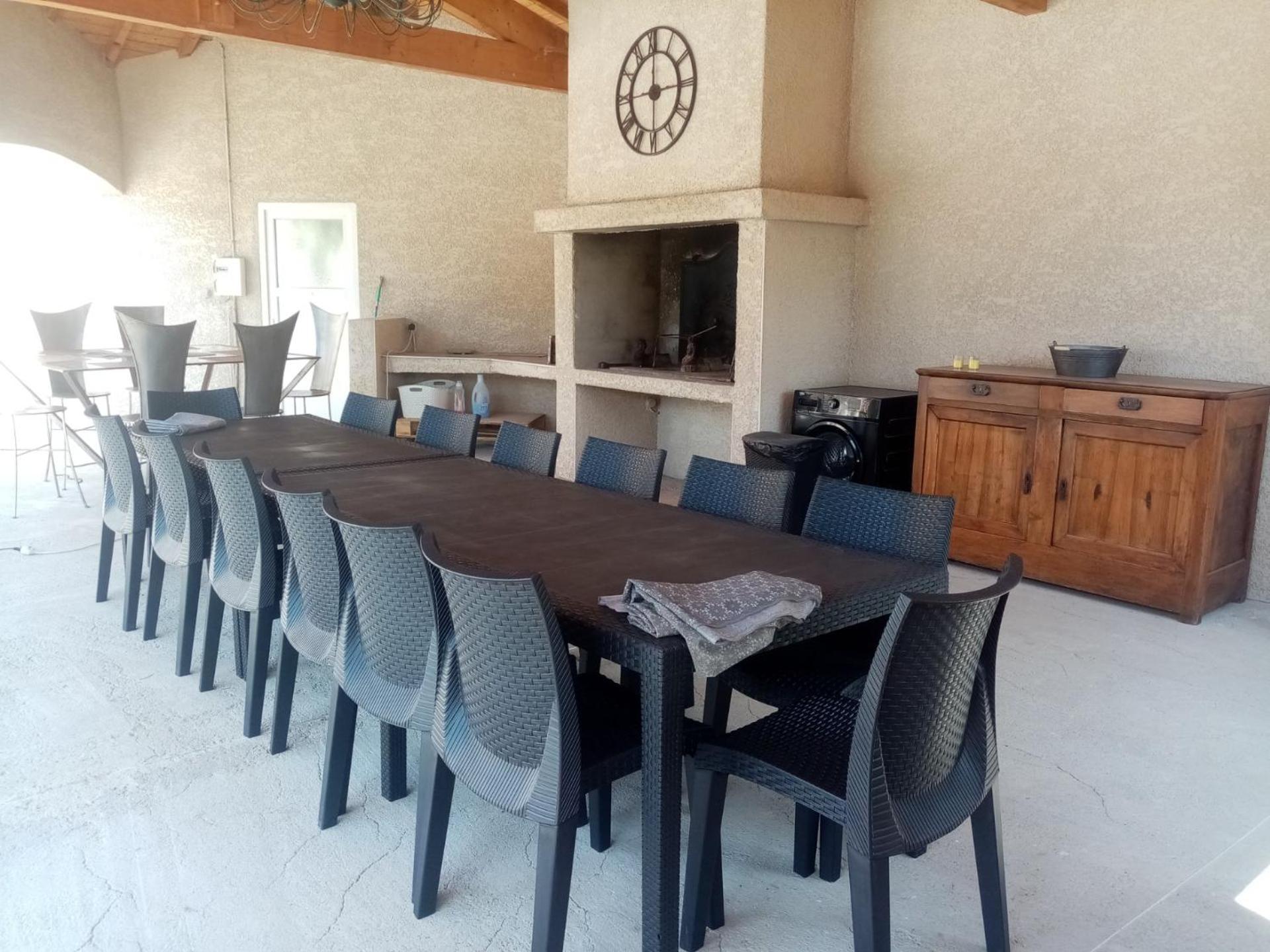 Vila Bienvenue A L Hacienda Magalas Exteriér fotografie