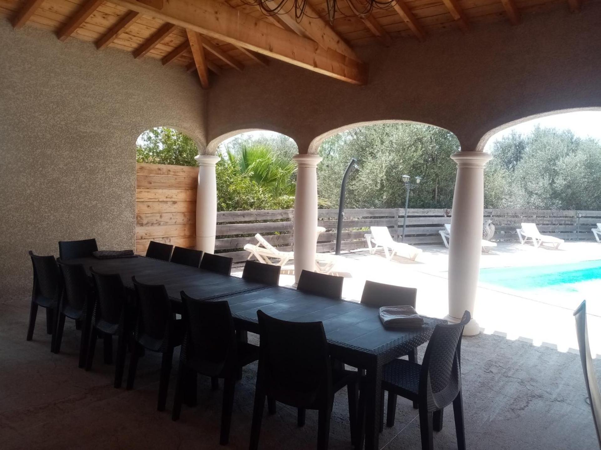 Vila Bienvenue A L Hacienda Magalas Exteriér fotografie